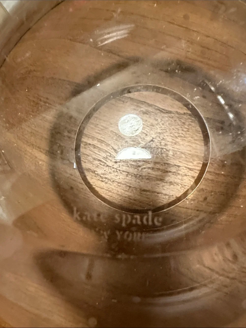 Kate Spade Lenox 8” Rose Bowl Globe Vase